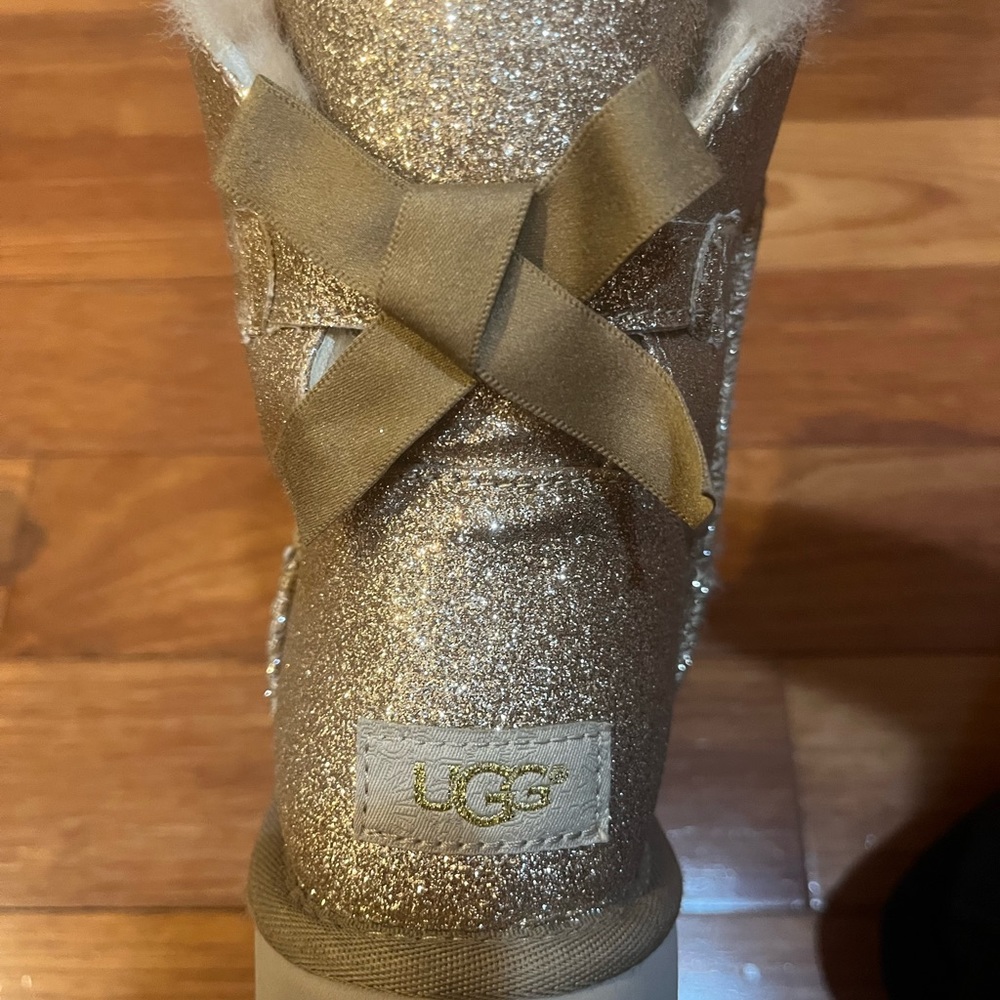 Ugg Mini Bailey Bow Sparkle Boot - image 2